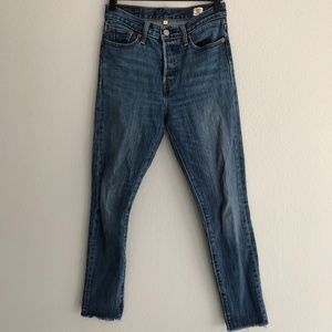 Levi's "Wedgie" High Waisted Jeans